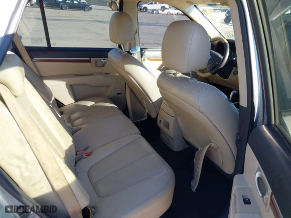 2009 Hyundai Santa Fe SE with VIN 5NMSH13E09H259020, listed as a IAAI auction lot 41236834 with 180,776 mi miles. Bid and sale history available at carsss.com. Image 8.