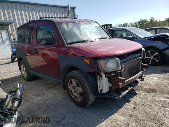 2007 Honda Element with VIN 5J6YH27317L001376, listed as a Copart auction lot 70489324 with 226,275 mi miles and Salvage Title. Bid and sale history available at DreamBid. Image 4.
