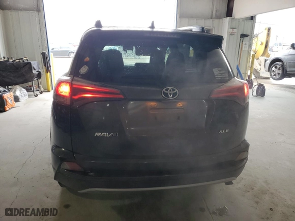 2017 Toyota RAV4 XLE with VIN JTMWFREV6HJ708292, listed as a Copart auction lot 45960185 with 256,078 mi miles and Salvage Title. Bid and sale history available at carsss.com. Image 6.