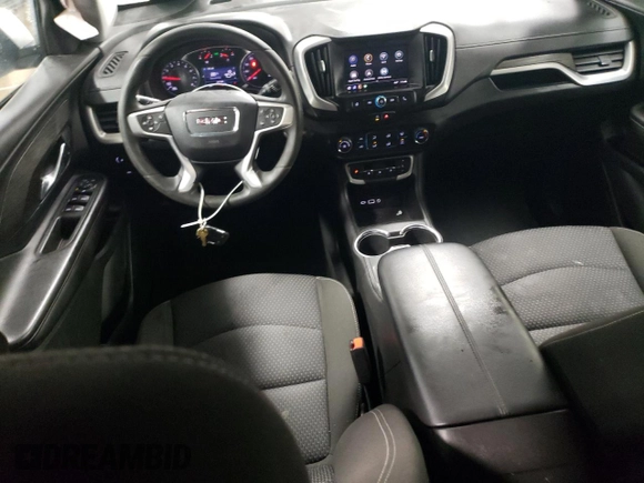 2022 GMC Terrain SLE with VIN 3GKALMEV7NL292512, listed as a Copart auction lot 43521215 with 227,329 mi miles and Salvage Title. Bid and sale history available at carsss.com. Image 8.