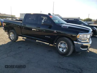2019 Ram 3500 Tradesman with VIN 3C63R3CL2KG600597, listed as a Copart auction lot 80757054 with 64,802 mi miles and Salvage Title. Bid and sale history available at carsss.com. Image 4.