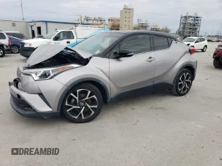 2019 Toyota C-HR XLE with VIN JTNKHMBX4K1045406, listed as a Copart auction lot 47612515 with 38,909 mi miles and Salvage Title. Bid and sale history available at DreamBid. Image 1.