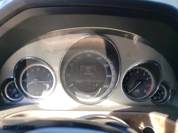 2013 Mercedes-Benz E-Class E 350 Luxury with VIN WDDHF5KB0DA711782, listed as a Copart auction lot 73577614 with 167,260 mi miles and Clean Title. Bid and sale history available at carsss.com. Image 9.