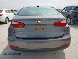 2016 Kia Forte LX with VIN KNAFX4A66G5502084, listed as a Copart auction lot 51177825 with 118,086 mi miles and Salvage Title. Bid and sale history available at carsss.com. Image 6.