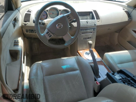 2004 Nissan Maxima SE with VIN 1N4BA41E84C911386, listed as a Copart auction lot 59855985 with 184,478 mi miles and Salvage title. Bid and sale history available at DreamBid. Image 8.