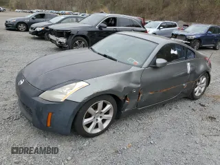 2003 Nissan 350Z Enthusiast with VIN JN1AZ34D93T100919, listed as a Copart auction lot 53083435 with 183,435 mi miles and Clean Title. Bid and sale history available at carsss.com. Image 1.