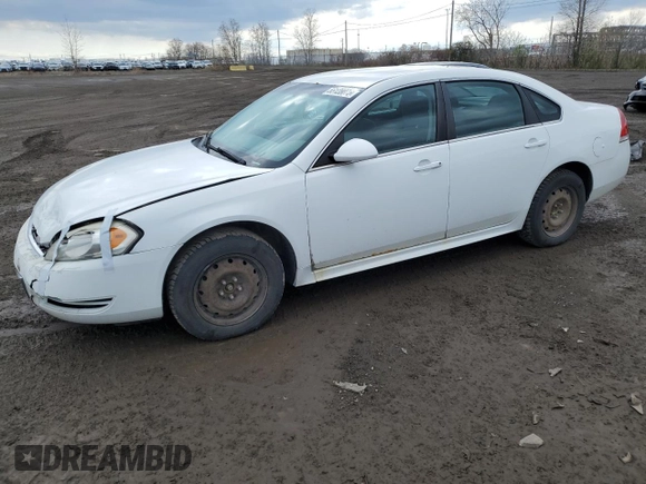2012 Chevrolet Impala LS Retail with VIN 2G1WA5E36C1118854, listed as a Copart auction lot 55128075 with 200,199 mi miles and Salvage title. Bid and sale history available at DreamBid. Image 1.