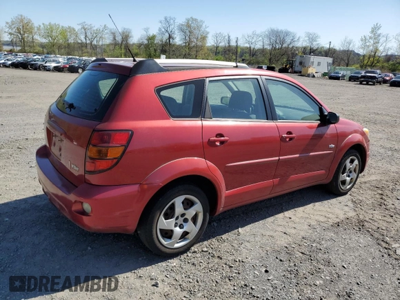 2005 Pontiac Vibe with VIN 5Y2SL63875Z408745, listed as a Copart auction lot 54991335 with 146,491 mi miles and Clean title. Bid and sale history available at DreamBid. Image 3.