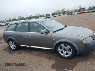 2003 Audi allroad A6 V8 with VIN WA1YD54B83N046581, listed as a IAAI auction lot 41885626 with 80,720 mi miles and . Bid and sale history available at DreamBid. Image 14.