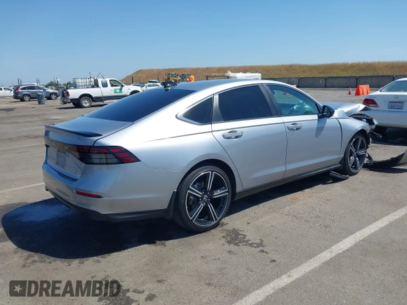 2023 Honda Accord Sport with VIN 1HGCY2F52PA045841, listed as a IAAI auction lot 42224595 with 25,549 mi miles and . Bid and sale history available at DreamBid. Image 4.