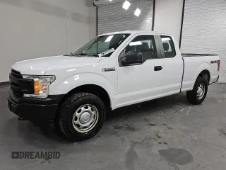 2018 Ford F-150 XL with VIN 1FTEX1EB2JFB18115, listed as a Copart auction lot 57903955 with 137,208 mi miles and Clean title. Bid and sale history available at DreamBid. Image 1.