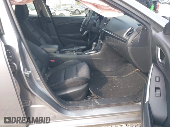2015 Mazda Mazda6 i Sport with VIN JM1GJ1U62F1173991, listed as a IAAI auction lot 42019177 with 96,524 mi miles. Bid and sale history available at carsss.com. Image 5.