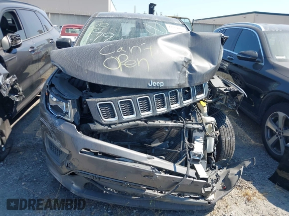 2019 Jeep Compass Sport с VIN 3C4NJCAB2KT614851, выставлен на аукционе IAAI как лот 42554192 с пробегом Не указан миль и . История ставок и продаж доступна на DreamBid. Изображение 12.