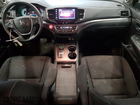 2023 Honda Ridgeline Sport with VIN 5FPYK3F10PB038832, listed as a Copart auction lot 53996035 with 20,650 mi miles and Salvage title. Bid and sale history available at DreamBid. Image 8.