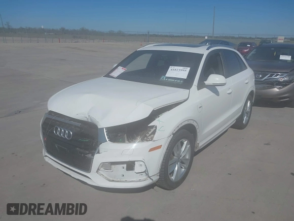 2018 Audi Q3 Premium with VIN WA1ECCFS7JR026917, listed as a IAAI auction lot 41823995 with 76,313 mi miles and . Bid and sale history available at DreamBid. Image 6.