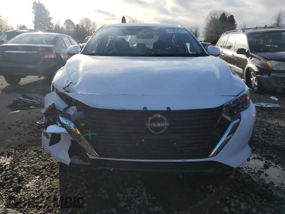 2024 Nissan Sentra S with VIN 3N1AB8BV2RY286834, listed as a Copart auction lot 47952315 with 28,864 mi miles and Salvage Title. Bid and sale history available at carsss.com. Image 5.
