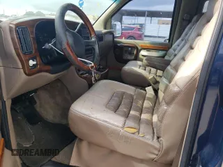 2000 Chevrolet Express Cargo Van w/YF7 with VIN 1GBFG15R5Y1242571, listed as a Copart auction lot 78067514 with 0 mi miles and Clean Title. Bid and sale history available at carsss.com. Image 7.