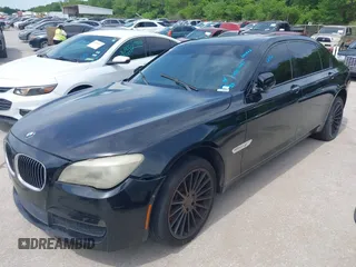 2011 BMW 7 Series 750Li with VIN WBAKB8C55BC852304, listed as a IAAI auction lot 42017467 with 116,530 mi miles. Bid and sale history available at carsss.com. Image 2.