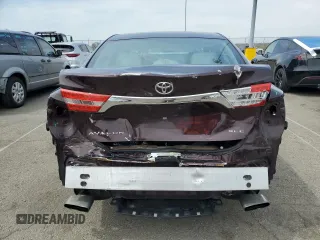 2014 Toyota Avalon Limited with VIN 4T1BK1EB7EU125687, listed as a Copart auction lot 52955645 with 99,108 mi miles and Salvage Title. Bid and sale history available at carsss.com. Image 6.