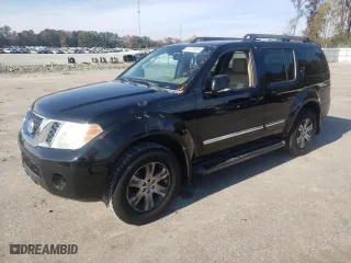 2011 Nissan Pathfinder Silver with VIN 5N1AR1NB8BC619811, listed as a Copart auction lot 80723684 with 258,866 mi miles and Salvage Title. Bid and sale history available at carsss.com. Image 1.