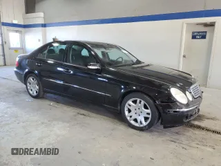 2003 Mercedes-Benz E-Class 5.0L with VIN WDBUF70J83A153241, listed as a Copart auction lot 43629475 with 0 mi miles and Salvage Title. Bid and sale history available at carsss.com. Image 4.