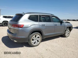 2022 Volkswagen Atlas SE z VIN 1V2JR2CA5NC518233, wystawiony jako Copart lot #50348755 z przebiegiem 26 853 mil mil oraz Szkoda całkowita • Salvage title. Historia ofert i sprzedaży dostępna na DreamBid. Obrazek 3.
