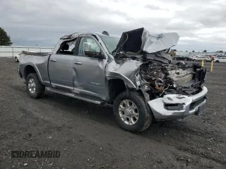 2020 Ram 2500 Laramie with VIN 3C6UR5FL4LG119330, listed as a Copart auction lot 57285555 with 45,832 mi miles and Salvage title. Bid and sale history available at DreamBid. Image 4.