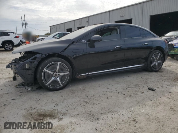 2023 Mercedes-Benz EQE with VIN W1KEG2BB2PF035809, listed as a Copart auction lot 47504175 with 24,241 mi miles and Salvage Title. Bid and sale history available at carsss.com. Image 1.
