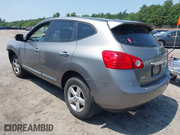 2012 Nissan Rogue S with VIN JN8AS5MV3CW702563, listed as a IAAI auction lot 42471296 with 158,590 mi miles and . Bid and sale history available at DreamBid. Image 3.