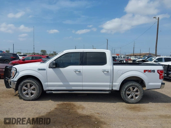 2018 Ford F-150 XL with VIN 1FTEW1E59JKF84452, listed as a IAAI auction lot 42175251 with 161,952 mi miles and . Bid and sale history available at carsss.com. Image 14.