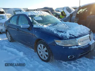 2007 Lincoln MKZ with VIN 3LNHM26T97R642971, listed as a IAAI auction lot 41284732 with 139,816 mi miles. Bid and sale history available at carsss.com. Image 1.