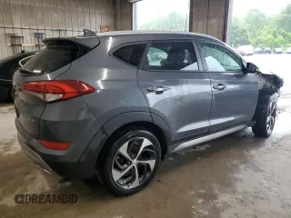 2017 Hyundai Tucson Sport z VIN KM8J33A25HU361804, wystawiony jako Copart lot #56558015 z przebiegiem 53 816 mil mil oraz Szkody całkowita. Historia ofert i sprzedaży dostępna na DreamBid. Obrazek 3.