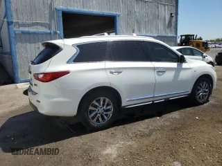2014 Infiniti QX60 with VIN 5N1AL0MN4EC531785, listed as a Copart auction lot 52046295 with 132,926 mi miles and Clean Title. Bid and sale history available at DreamBid. Image 3.