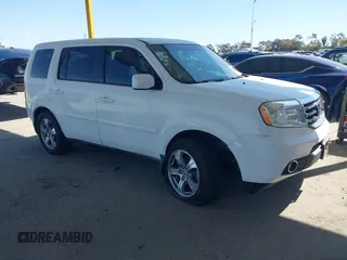 2013 Honda Pilot EX-L with VIN 5FNYF3H51DB013964, listed as a IAAI auction lot 41831598 with 155,959 mi miles and . Bid and sale history available at DreamBid. Image 1.