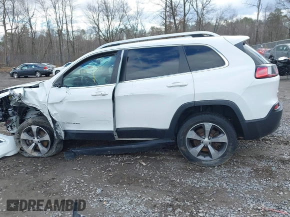 2020 Jeep Cherokee Limited with VIN 1C4PJMDN6LD537882, listed as a IAAI auction lot 41867807 with 45,556 mi miles. Bid and sale history available at carsss.com. Image 13.