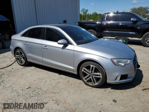 2019 Audi A3 Sedan Premium with VIN WAUAUGFF8K1016034, listed as a Copart auction lot 53133225 with 84,369 mi miles and Non Repairable. Bid and sale history available at carsss.com. Image 4.