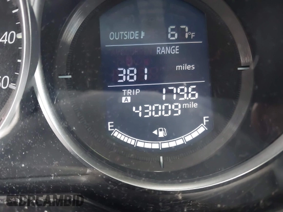 2016 Mazda CX-5 Sport with VIN JM3KE2BY3G0740488, listed as a IAAI auction lot 42000449 with 43,009 mi miles. Bid and sale history available at carsss.com. Image 7.