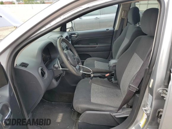 2017 Jeep Compass Sport SE with VIN 1C4NJCBA6HD147910, listed as a Copart auction lot 59218475 with 137,737 mi miles and Clean title. Bid and sale history available at DreamBid. Image 7.