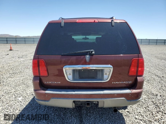 2003 Lincoln Navigator Luxury with VIN 5LMFU28R33LJ50757, listed as a Copart auction lot 57637585 with 83,066 mi miles and Salvage title. Bid and sale history available at DreamBid. Image 6.