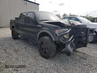 2013 Ford F-150 XL with VIN 1FTFW1EF8DFA98497, listed as a Copart auction lot 55030295 with 231,057 mi miles and Salvage title. Bid and sale history available at DreamBid. Image 4.