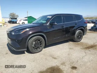 2021 Toyota Highlander L with VIN 5TDZZRAH1MS051838, listed as a Copart auction lot 60332855 with 40,969 mi miles and Salvage title. Bid and sale history available at DreamBid. Image 1.