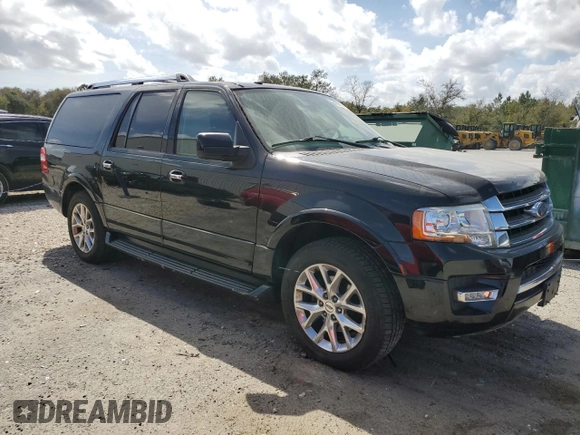 2016 Ford Expedition Max Limited с VIN 1FMJK1KT5GEF20568, выставлен на аукционе Copart как лот 48924485 с пробегом 153 047 миль миль и Списание • Salvage title. История ставок и продаж доступна на DreamBid. Изображение 4.