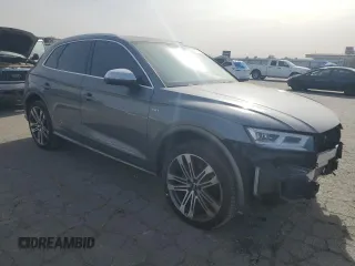 2018 Audi SQ5 Premium Plus with VIN WA1A4AFY0J2103351, listed as a Copart auction lot 78550614 with 58,657 mi miles and Salvage Title. Bid and sale history available at DreamBid. Image 4.