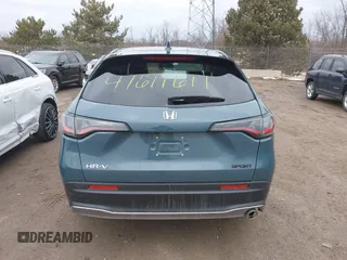 2024 Honda HR-V Sport with VIN 3CZRZ2H59RM757444, listed as a IAAI auction lot 41611611 with 13,605 mi miles. Bid and sale history available at carsss.com. Image 16.