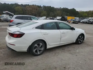 2019 Honda Insight EX with VIN 19XZE4F56KE017334, listed as a Copart auction lot 50758585 with 137,923 mi miles and Salvage Title. Bid and sale history available at carsss.com. Image 3.