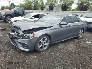 2020 Mercedes-Benz E 350 with VIN W1KZF8EB6LA819680, listed as a Copart auction lot 58715225 with 35,764 mi miles and Salvage title. Bid and sale history available at DreamBid. Image 1.