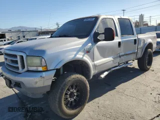 2003 Ford Super Duty F-250 XL with VIN 1FTNW21S63EC36496, listed as a Copart auction lot 88551695 with 256,668 mi miles and Salvage Title. Bid and sale history available at carsss.com. Image 1.