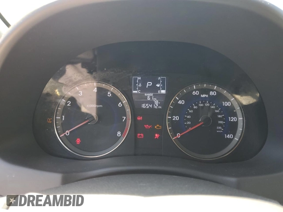 2017 Hyundai Accent SE with VIN KMHCT4AE8HU392649, listed as a Copart auction lot 49214025 with 165,412 mi miles and Salvage Title. Bid and sale history available at DreamBid. Image 9.