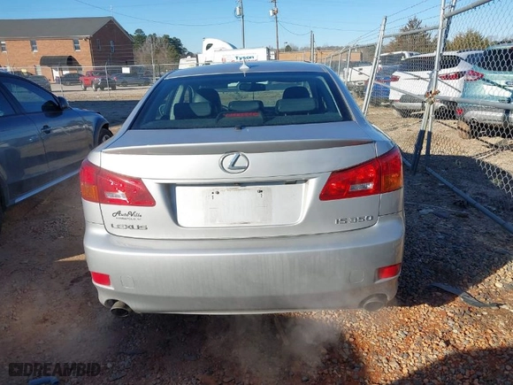 2008 Lexus IS 350 with VIN JTHBE262985021585, listed as a IAAI auction lot 41646476 with NaN miles. Bid and sale history available at carsss.com. Image 17.