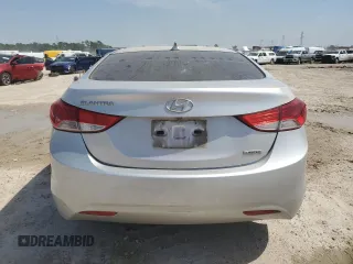2013 Hyundai Elantra Limited with VIN KMHDH4AE4DU556768, listed as a Copart auction lot 47964085 with 180,594 mi miles and Clean Title. Bid and sale history available at carsss.com. Image 6.